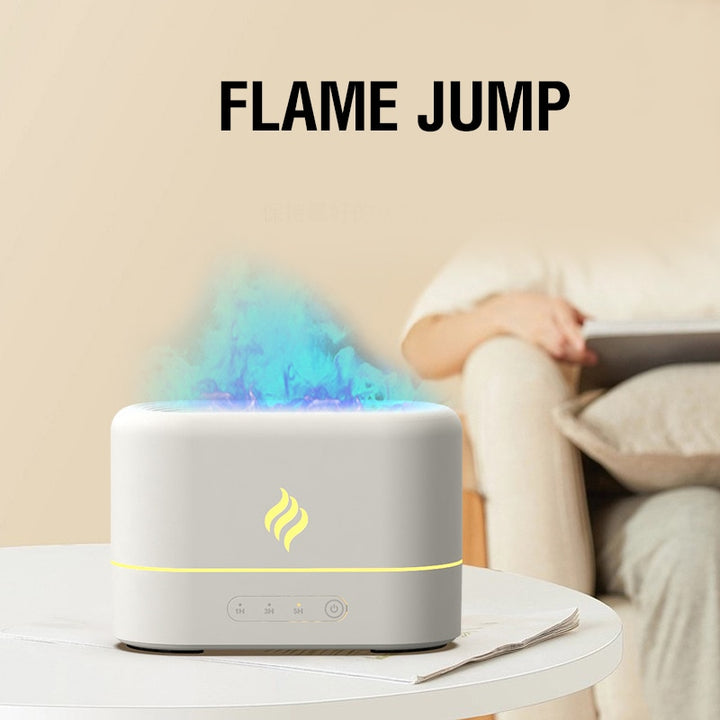 HumidiFire Aromatherapy Flame Ultrasonic Diffuser